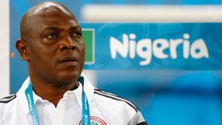 Nigerias Trainer Stephen Keshi