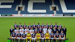 Die Mannschaft des FC Luzern. 