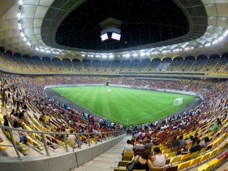 National Arena steht in Rumäniens Hauptstadt Bukarest