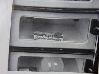 Historische Aufnahme eines alten Automaten.
