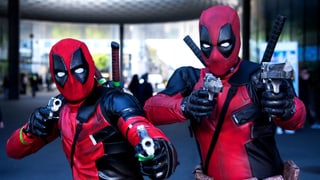 «Deadpool»: Cosplayer an der diesjährigen Fantasy Basel.