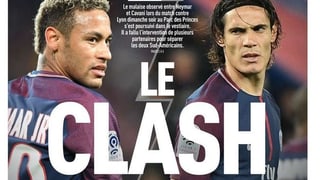 Die Titelseite der L'Equipe titelt «Le Clash».