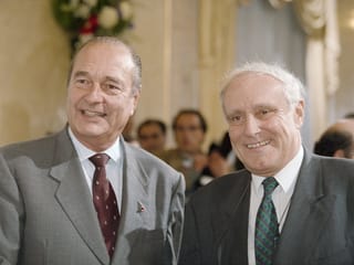 Chirac und Cotti.