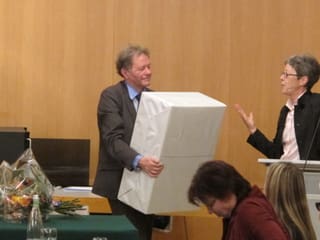 Verabschiedung von Heiner Studer.