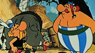 Asterix und Obelix im Zeichentrickfilm «Asterix der Gallier» Asterix und Obelix im Zeichentrickfilm «Asterix der Gallier»