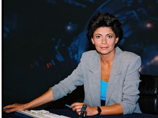 Die ehemalige Tagesschau-Moderatorin Dominique Rub Die ehemalige Tagesschau-Moderatorin Dominique Rub