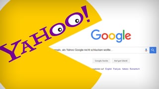 Yahoo und Google-Logos