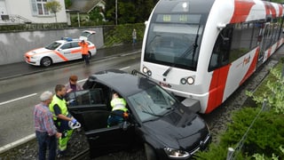 Unfall Frauenfeld-Wil-Bahn/Auto