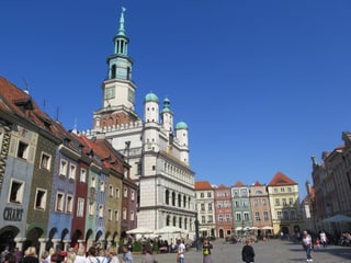 Das Rathaus von Posen