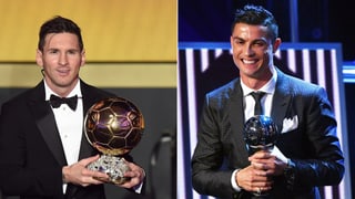 Lionel Messi und Cristiano Ronaldo.