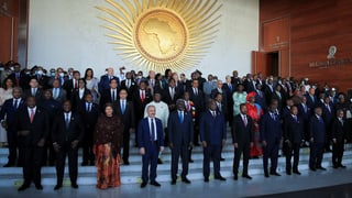 Regierungschefs und Delegierte am Gipfel der Afrikanischen Union