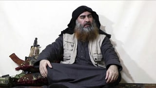 Im April dieses Jahres zeigte sich der IS-Terrorführer bei einem Interview mit dem IS-Terrorkanal Ak-Furgan 