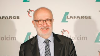 Holcim-Präsident Rolf Soiron. Holcim-Präsident Rolf Soiron.