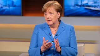 Merkel in der Sendung bei Anne Will Merkel in der Sendung bei Anne Will