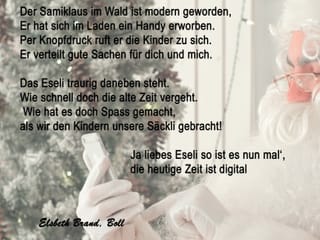 Nikolaus mit Handy.