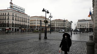 Die Puerta del Sol in Madrid