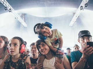 Jung und Alt am Openair St. Gallen.