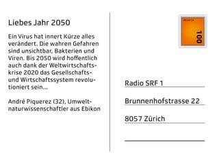 André Piquerez (32), Umweltnaturwissenschaftler aus Ebikon.