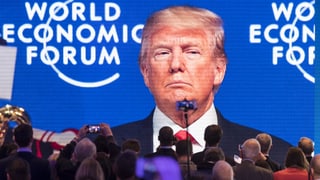 Donald Trump am WEF 2018 in Davos.