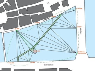 Plan der Beleuchtung der Kapellbrücke.