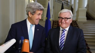 John Kerry und Frank-Walter Steinmeier