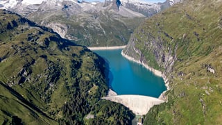 Stausee Zervreila im Bündner Oberland