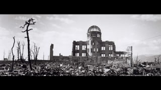 Hirsohima nach Atombombenabwurf