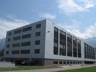 Der Neubau des Fabrikationsgebäude von Leister in Sarnen