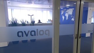 Avaloq-Eingang.