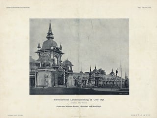 Postkarte, auf dem der Palast der Schönen Künste abgebildet ist. Foto: schwarz/weiss