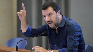 Italiens Innenminister Matteo Salvini Italiens Innenminister Matteo Salvini