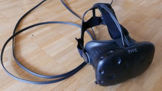 Das "Filet-Stück" der «Vive», die eigentliche Brille (mit Kabel). Das "Filet-Stück" der «Vive», die eigentliche Brille (mit Kabel).