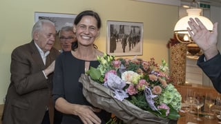 Hat die Wahl in den Nationalrat nur knapp geschafft: Monika Rüegger. Hat die Wahl in den Nationalrat nur knapp geschafft: Monika Rüegger.