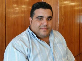 Ein Porträt von Mohamed Ben Rejeb. Ein Porträt von Mohamed Ben Rejeb.