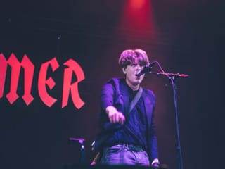 Crimer gibt alles bei seiner Show.