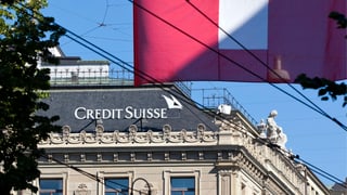 Die Credit Suisse am Zürcher Paradeplatz