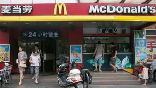 Auch McDonald's ist in China