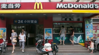 Auch McDonald's ist in China Auch McDonald's ist in China