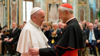Papst und Donald Wuerl