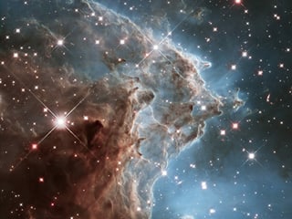 Abbildung vpn detailreicher Galaxie