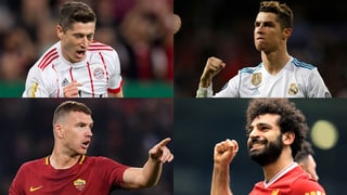 Robert Lewandowski, Cristiano Ronaldo, Edin Dzeko oder Mohamed Salah.