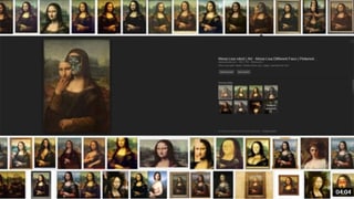 Mona Lisa in verschiedenen Ausführungen