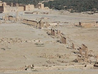Die antike Oasenstadt Palmyra