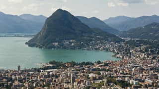 Lugano mit dem San Salvatore.