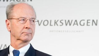 VW-Verwaltungsratschef Hans Dieter Poetsch im Bild. 