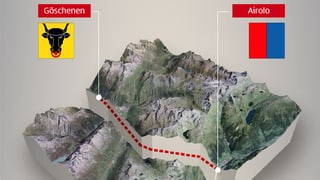 Der Gotthard-Strassentunnel