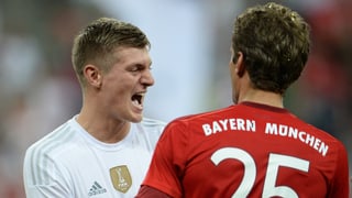 Reals Toni Kroos und Bayerns Thomas Müller.