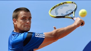 Der Russe Michail Juschni musste gegen Pablo Andujar über drei Sätze.