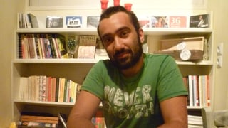 Vaggelis Tantis, 32 Jahre, Spanischlehrer. Vaggelis Tantis, 32 Jahre, Spanischlehrer.