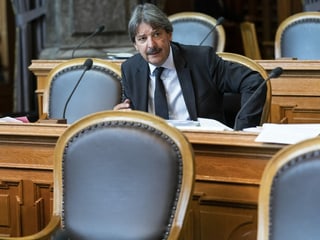 Paul Rechsteiner bei einer Session im Ständerat